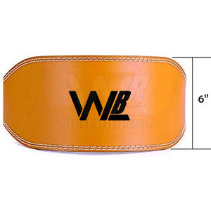 เข็มขัดยกน้ำหนักสำหรับผู้ชายและผู้หญิง - เข็มขัดออกกำลังกายหนังแท้คุณภาพสูงสำหรับการยกน้ำหนักแบบพาวเวอร์ลิฟติ้ง สควอท รองรับหลัง ปรับขนาดได้ - Product Image 6