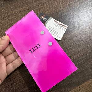 Base de Acrílico para Pestañas Color Rosa Intenso, Personalizable, Precio al por Mayor, Forma Rectangular, OEM - Product Image 3