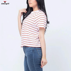 T-shirt pour femme à la mode, design populaire, uni, surdimensionné, décontracté, écologique, coupe ample, impression de haute qualité, personnalisé - Product Image 5