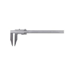 Calibrador Vernier Monobloque de Acero Inoxidable Satinado, Instrumento de Medición de Precisión - Product Image 1