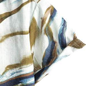 Camisetas gráficas informales para hombre Totalmente sublimación 100% poliéster Secado rápido Transpirable Ecológico Todo estampado O-cuello para verano - Product Image 4