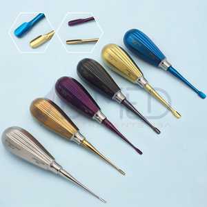 ชุดเครื่องมือถอนฟันแบบปีก รุ่น Dental Wing Winged Root Elevators ปี 2026 ทำจากไทเทเนียม สำหรับการผ่าตัด PDL และการผ่าตัดสัตว์ - Product Image 2