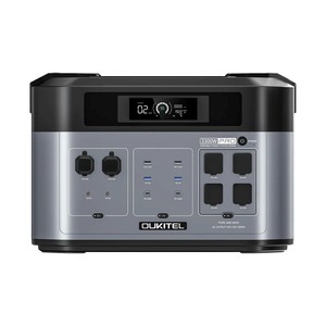 OU KI TEL B P 2000 PRO Portable Power Station 3300W with <b>Solar</b> Panel and Car Compatibility LiFePO4 Battery - Product Image 4