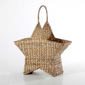 Cesta Multiusos de Jacinto de Agua para Organización de Armarios con Materiales Ecológicos y Acabado Natural - Product Image 2