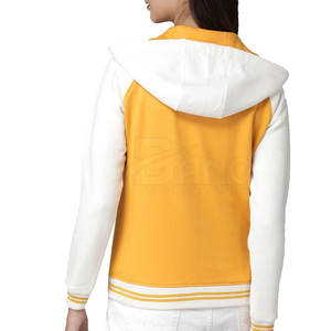 Sudaderas con capucha personalizadas de alta calidad para mujer, logotipo frontal de punto informal, cuello con capucha de temporada de invierno transpirable de secado rápido - Product Image 3