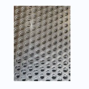 6.35mm aluminum punch square brass decorative speaker grill fence stamping dies perforated metal sheet screens