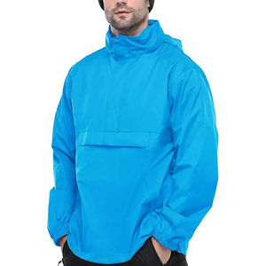 Chaqueta Safari Impermeable y Cortavientos para Hombre, con Capucha, Forro Polar Grueso y Cierre de Cremallera, Ropa Deportiva para Exteriores - Product Image 6
