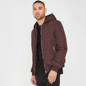 Chaqueta de Plumón Acolchada Impermeable de Invierno Casual Personalizada al por Mayor OEM 2026, Chaquetas Cálidas para Hombre - Product Image 4