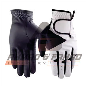 Gants de golf personnalisés avec impression sublimée Gants de golfeur pour services OEM Gants de golf et paume en cuir durable - Product Image 2