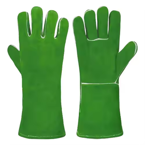 Gants de sécurité en cuir de vachette pleine fleur haute performance, design réfléchissant, usage général, antistatiques, résistants à la chaleur - Product Image 3