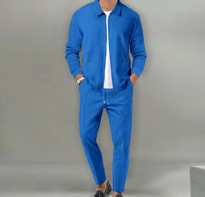 Alta calidad hecho nuevo diseño Logo Jogging Wear Hombres Deportes Chándal Invierno Unisex Ropa deportiva Jogging Chándales - Product Image 5