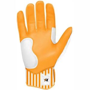 Gants de frappeur de baseball en cuir véritable unisexe, respirants, de haute qualité, personnalisables, durables, avec support pour le poignet - Product Image 3