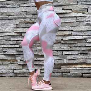 New Womens Sports Clothes Custom Logo Workout Seamless <b>Leggings</b> Gym Fitness Pants Scrunch Butt Seamless Yoga <b>Leggings</b> for Women - Product Image 4