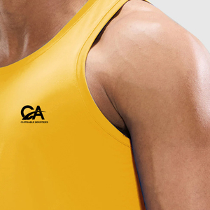 Camiseta sin Mangas Casual de Verano, Resistente y Transpirable, de Secado Rápido, Ecológica, para Gimnasio y Fitness, para Hombre, Muestra Gratis - Product Image 5