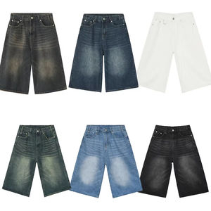 2026 HSI Trending Custom Summer Made In Pakistan Top Notch Quality Streetwear Acid Wash Jeans <b>Shorts</b> <b>Men</b> <b>Baggy</b> Denim - Product Image 6