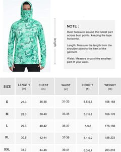 เสื้อฮู้ดตกปลาแบบยูนิเซ็กซ์ |   ป้องกันแสงแดด UPF 50 |   โพลีเอสเตอร์ 100% |   ระบายอากาศได้ดี แห้งเร็ว |   บริการ OEM แบบสั่งทำพิเศษ |   ขั้นต่ำในการสั่งซื้อน้อย | - Product Image 4