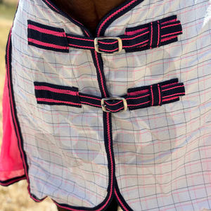 All-Season Use Custom Horse Rug <b>Waterproof</b> Windproof Breathable Durable Polyester Turnout <b>Blanket</b> for Stable and Outdoor Horses - Product Image 4