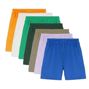 Pantalones cortos de baloncesto de cintura media para hombre, nuevo diseño personalizado, tejido de lana, tejido con cordón, logotipo personalizado, gimnasio, Fitness, carrera - Product Image 1
