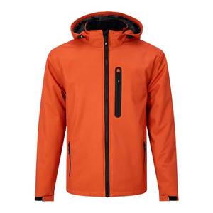 Veste Softshell légère pour hommes, coupe-vent, respirante, veste d'extérieur pour le cyclisme, la randonnée, le travail et les vêtements décontractés - Product Image 1