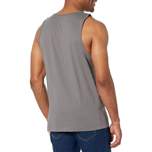 Venta caliente de los hombres Tank Tops Último estilo Fitness Singlet para adultos Tela de poliéster de verano con estampado decorativo - Product Image 6