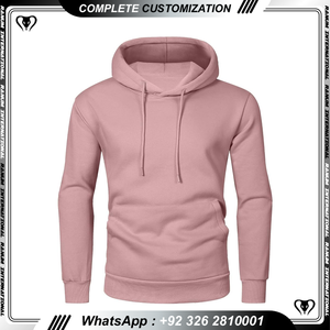 เสื้อฮู้ดเข้ารูปกีฬาสำหรับผู้ชายเสื้อผ้าฤดูหนาวปรับแต่งได้ - Product Image 3