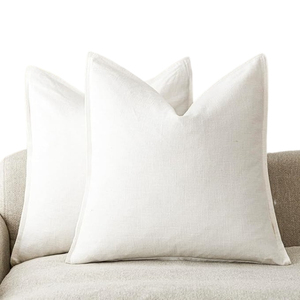 ปลอกหมอนอิงผ้าฝ้ายลายทางสุดหรู | ปลอกหมอนโยนปักคุณภาพสูงสำหรับตกแต่งโซฟาและบ้าน - Product Image 6