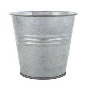 Ensemble de 3 jardinières rondes galvanisées de qualité supérieure, taille personnalisée, pots à fleurs pour fournisseur en gros - Product Image 2