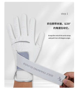 Gants de golf lavables d'été sur mesure pour hommes pour golfeur gants de golf lavables pour la main gauche en peau de mouton - Product Image 4