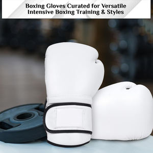 Gants de boxe personnalisés avec impression de logo personnalisée, idéaux pour l'entraînement en salle et le fitness - Product Image 5