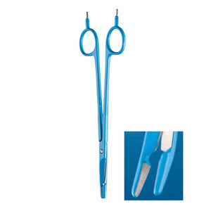 Tijeras eléctricas bipolares quirúrgicas de acero inoxidable con pasador eléctrico para uso hospitalario - Product Image 3