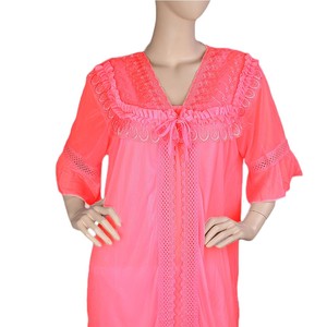 Ensemble de 2 chemises de nuit pour femmes - Rose - Rose - Product Image 2