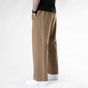 ODM Pantalon de survêtement ample et surdimensionné pour homme Streetwear personnalisé Pantalon ample à impression numérique avec cordon de serrage à la taille - Product Image 3