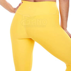 OEM legging de gimnasio sin costuras para mujer de cintura alta baja transpirable de punto licra logotipo personalizado de impresión mejor precio ropa deportiva - Product Image 2