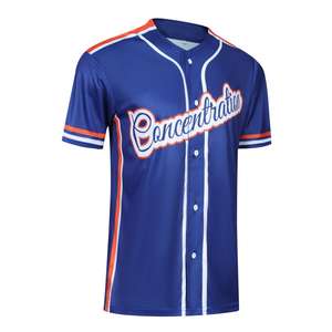 Camisetas de Béisbol Personalizadas Gahumi con Impresión por Sublimación, 100% Poliéster Transpirable, Tallas Grandes, Venta al Por Mayor, Personalizables - Product Image 1