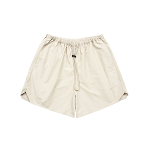 กางเกงออกกำลังกายขาสั้นผู้ชายเนื้อผ้าโพลีเอสเตอร์แบบผูกเชือกกระเป๋ากันน้ำระบายอากาศได้ดีแห้งเร็ว - Product Image 5