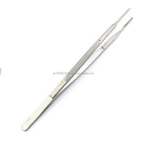 Pinzas quirúrgicas de acero inoxidable de alta calidad, pinzas para tejidos, Punta dentada, alicates médicos, instrumentos de energía eléctrica - Product Image 4