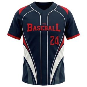Ensembles de maillots de baseball pour hommes avec logo d'équipe personnalisé par sublimation, 100% polyester, séchage rapide, respirant, poids du tissu 300 grammes - Product Image 1