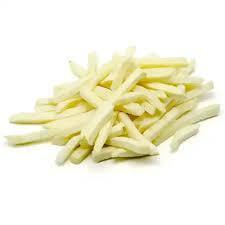 Papas fritas congeladas orgánicas de primera calidad, cordón de zapatos arrugado, corte grueso recto, origen indio, sin gluten, picante, estilo casero, sabor salado - Product Image 4