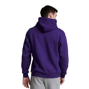 <b>Mens</b> ComfortBlend EcoSmart Pullover <b>Hoodie</b> Color <b>Purple</b> Classic Hooded - Product Image 2