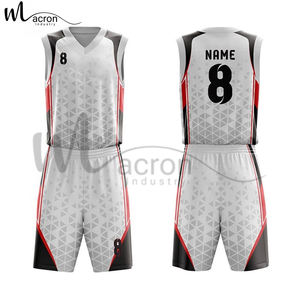 Uniforme de basket-ball de haute qualité, tendance, nouvelle arrivée, avec logo personnalisé, sublimation, dernier style, ensemble de maillots de basket-ball - Product Image 5