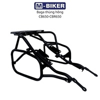 Support de sacoche arrière en acier inoxydable pour moto CB650 CBR650
