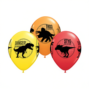 Ballons en latex Jurassic World 30 cm 6 pièces Décorations de fête - Product Image 2