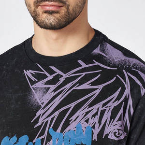 OEM/ODM Servicio Pure Material de marca Hombres Camiseta Moda Cómoda Algodón Cosas Camiseta de gran tamaño para hombres - Product Image 6