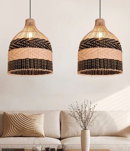 Rattan Pendant Lampshade High Quality Rattan Pendant <b>Light</b> <b>Bamboo</b> Lamp Rattan Lightshade Lampshade <b>Bamboo</b> <b>Light</b> Fixture - Product Image 2