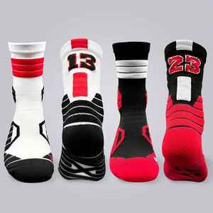 Wholesale Breathable Men Women Sport <b>Grip</b> Basketball Soccer Tennis Skate Anti-slip <b>Sock</b> - Product Image 2