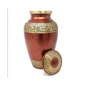 Venta caliente con precio razonable urna funeraria hecha a mano para accesorios funerarios humanos cremación de urna de latón con alta calidad - Product Image 4