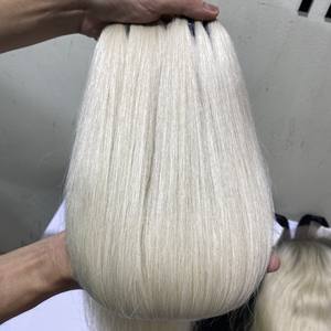 Mèches de cheveux vierges à prix d'usine, Extension de cheveux naturels lisses, différentes couleurs, paquets de cheveux brésiliens pour femmes - Product Image 5