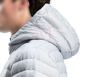 Chaqueta acolchada de Primavera de lona recubierta suelta al por mayor de calidad superior con cierre de cremallera Logotipo frontal Unisex Todos los colores - Product Image 2