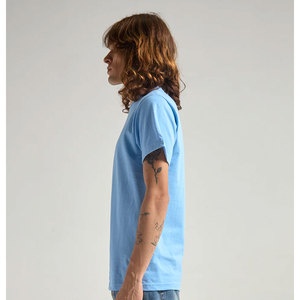 Camiseta Shaka Wear para hombre, Camiseta de algodón de peso pesado, manga corta, cuello redondo, camiseta lisa, camisetas regulares, talla grande y alta - Product Image 6