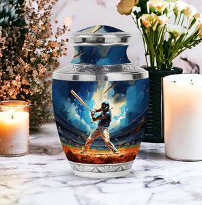 Stadium Home Run Urns for Cremation <b>Ashes</b> Modern for Human <b>Keepsake</b> Decorative for <b>Ashes</b> Infant Urns Baseball - Product Image 4